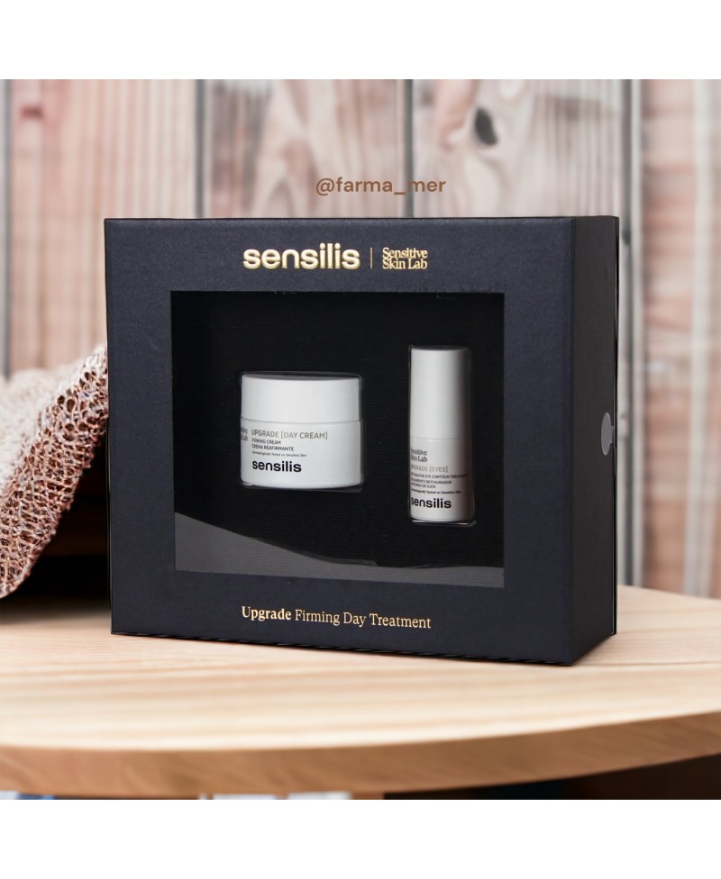 Sensilis  cofre Upgrade Crema de Día Reafirmante  + regalo contorno
