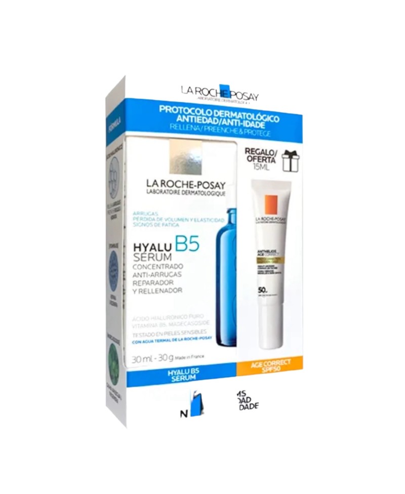 La Roche Posay Hyalu B5 Sérum 30ml + Anthelios Age Correct Spf50 15ml
