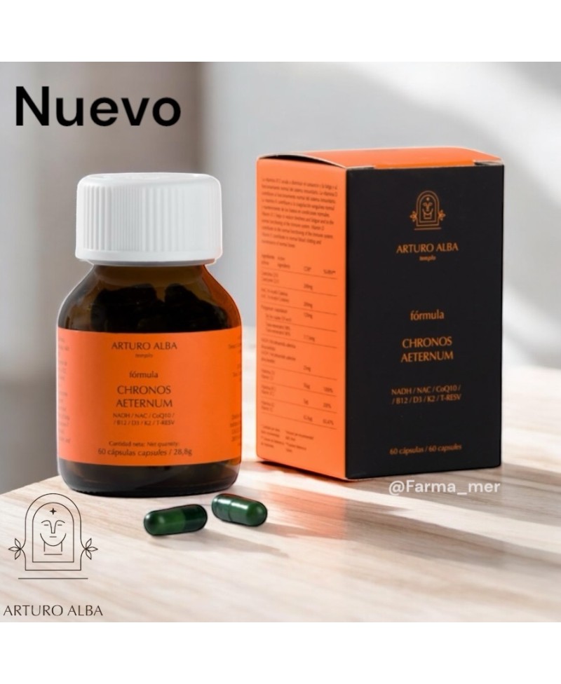 Arturo Alba Chronos Aeternum 60 cápsulas