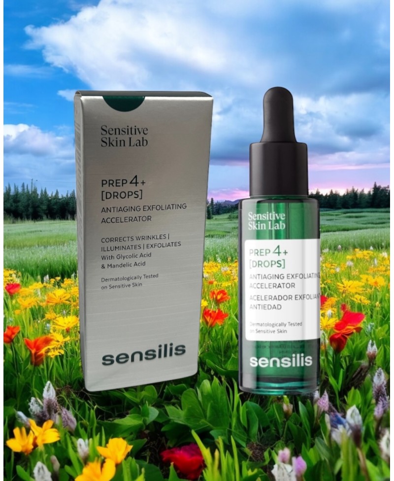Sensilis Sérum Prep4+ [Drops] | 30ML Exfoliante antiedad