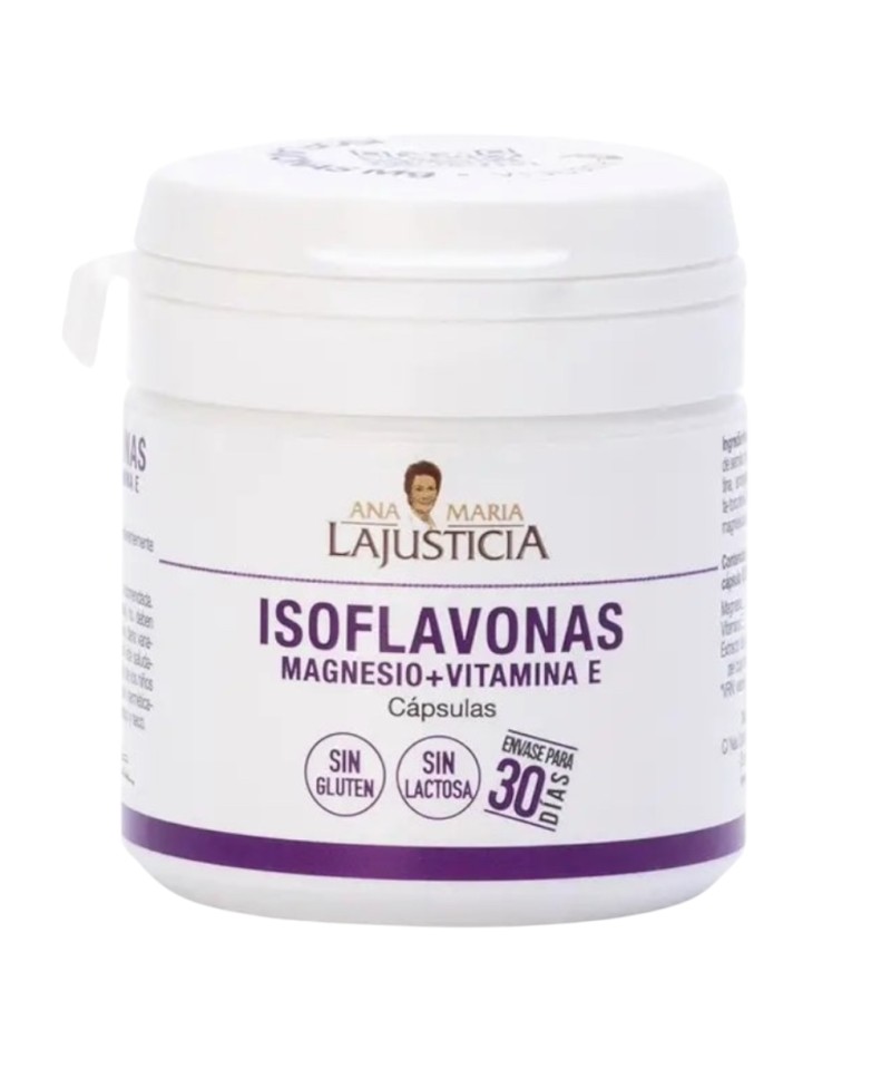 Ana María Lajusticia Isoflavonas 30 cápsulas con Magnesio y Vitamina E