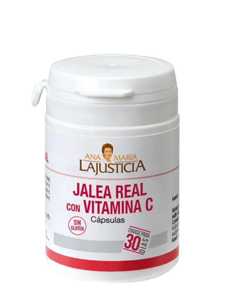 Ana María Lajusticia Jalea real con Vitamina C 60 cápsulas